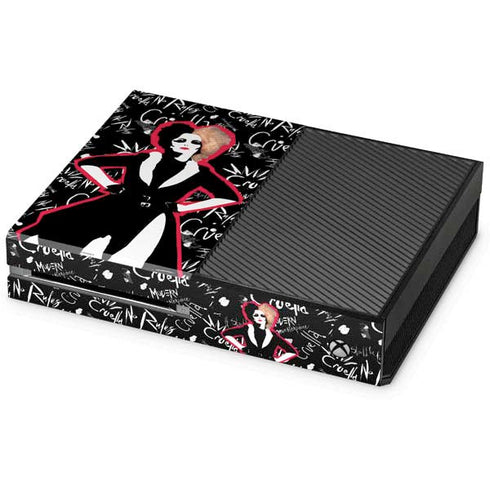 Disney Cruella (2021) Animated Pattern Xbox One Console Skin