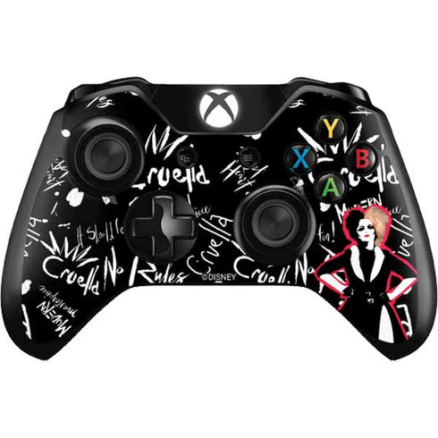 Disney Cruella (2021) Animated Pattern Xbox One Controller Skin