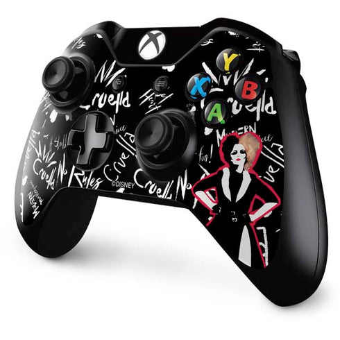 Disney Cruella (2021) Animated Pattern Xbox One Controller Skin
