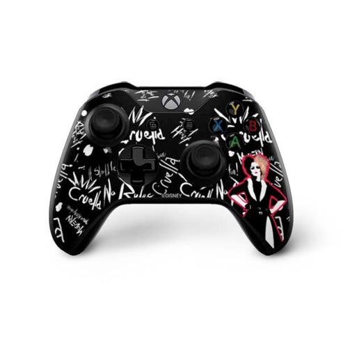 Disney Cruella (2021) Animated Pattern Xbox One X Controller Skin