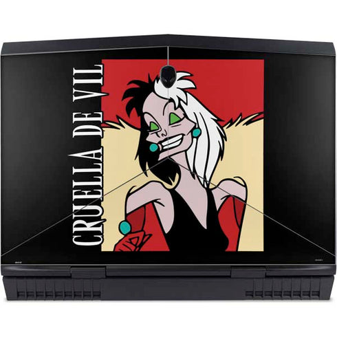 Disney Villains Cruella de Vil Dell Alienware Skin