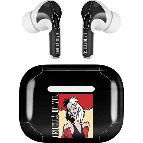 Disney Villains Cruella de Vil Apple AirPods Pro Skin