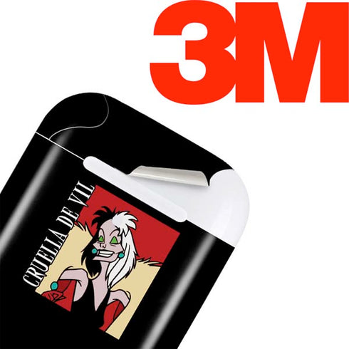 Disney Villains Cruella de Vil Apple AirPods Skin