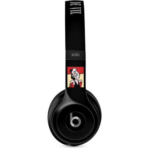 Disney Villains Cruella de Vil Beats Solo 2 Wired Skin