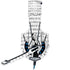Disney Villains Cruella de Vil Black and White BENGOO G9000 Skin
