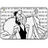 Disney Villains Cruella de Vil Black and White HP Chromebook Skin