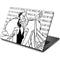 Disney Villains Cruella de Vil Black and White Dell Chromebook Skin