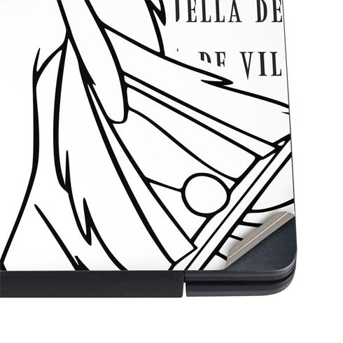 Disney Villains Cruella de Vil Black and White Dell Vostro Skin