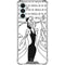 Disney Villains Cruella de Vil Black and White Galaxy A13 5G Clear Case