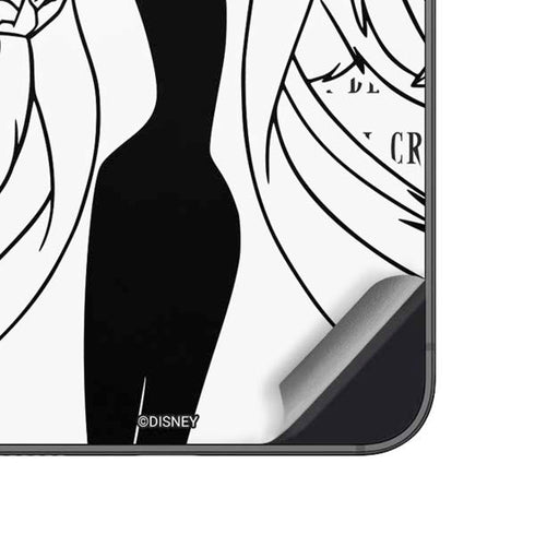 Disney Villains Cruella de Vil Black and White Galaxy A14 5G Skin