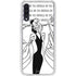 Disney Villains Cruella de Vil Black and White Galaxy A50 Clear Case