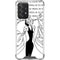 Disney Villains Cruella de Vil Black and White Galaxy A52 5G Clear Case