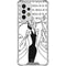 Disney Villains Cruella de Vil Black and White Galaxy A53 5G Clear Case