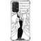 Disney Villains Cruella de Vil Black and White Galaxy A72 5G Clear Case