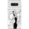Disney Villains Cruella de Vil Black and White Galaxy Note 8 Skin