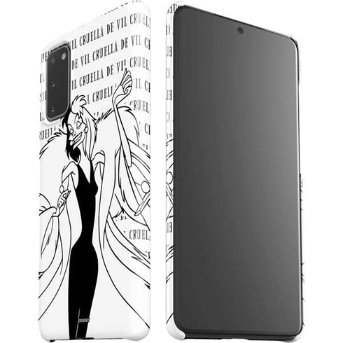 Disney Villains Cruella de Vil Black and White Galaxy S20 Lite Case