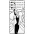 Disney Villains Cruella de Vil Black and White Galaxy S20 Plus Skin
