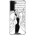 Disney Villains Cruella de Vil Black and White Galaxy S21 FE Clear Case