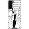 Disney Villains Cruella de Vil Black and White Galaxy S21 Plus 5G Clear Case