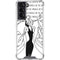 Disney Villains Cruella de Vil Black and White Galaxy S22 Clear Case
