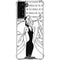 Disney Villains Cruella de Vil Black and White Galaxy S22 Plus Clear Case