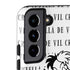 Disney Villains Cruella de Vil Black and White Galaxy S22 Plus Pro Case