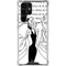 Disney Villains Cruella de Vil Black and White Galaxy S22 Ultra Clear Case