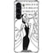 Disney Villains Cruella de Vil Black and White Galaxy S23 Clear Case