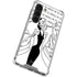 Disney Villains Cruella de Vil Black and White Galaxy S23 Clear Case