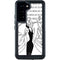 Disney Villains Cruella de Vil Black and White Galaxy S23 Waterproof Case