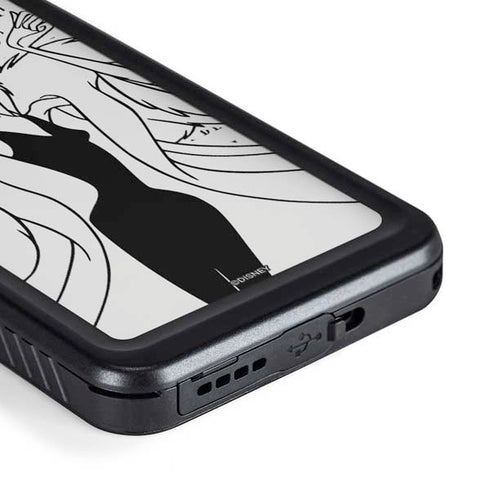 Disney Villains Cruella de Vil Black and White Galaxy S23 Waterproof Case