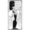 Disney Villains Cruella de Vil Black and White Galaxy S24 Ultra Clear Case