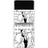 Disney Villains Cruella de Vil Black and White Galaxy Z Flip3 5G Skin