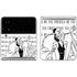 Disney Villains Cruella de Vil Black and White Galaxy Z Flip4 5G Skin