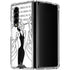 Disney Villains Cruella de Vil Black and White Galaxy Z Fold4 5G Clear Case