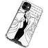 Disney Villains Cruella de Vil Black and White iPhone 12 Clear Case