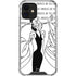 Disney Villains Cruella de Vil Black and White iPhone 12 Mini Clear Case