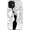 Disney Villains Cruella de Vil Black and White iPhone 12 Mini Impact Case