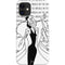 Disney Villains Cruella de Vil Black and White iPhone 12 Mini Lite Case