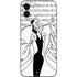 Disney Villains Cruella de Vil Black and White iPhone 12 Mini Skin