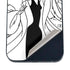 Disney Villains Cruella de Vil Black and White iPhone 12 Mini Skin