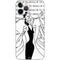 Disney Villains Cruella de Vil Black and White iPhone 12 Pro Max Skin