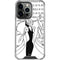 Disney Villains Cruella de Vil Black and White iPhone 13 Pro Clear Case