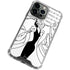 Disney Villains Cruella de Vil Black and White iPhone 13 Pro Max Clear Case