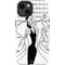 Disney Villains Cruella de Vil Black and White iPhone 15 Plus Impact Case