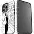 Disney Villains Cruella de Vil Black and White iPhone 15 Pro Impact Case