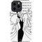 Disney Villains Cruella de Vil Black and White iPhone 15 Pro Max Impact Case