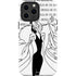 Disney Villains Cruella de Vil Black and White iPhone 15 Pro Max Impact Case