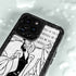 Disney Villains Cruella de Vil Black and White iPhone 14 Pro Max Waterproof Case