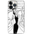 Disney Villains Cruella de Vil Black and White iPhone 14 Pro Skin